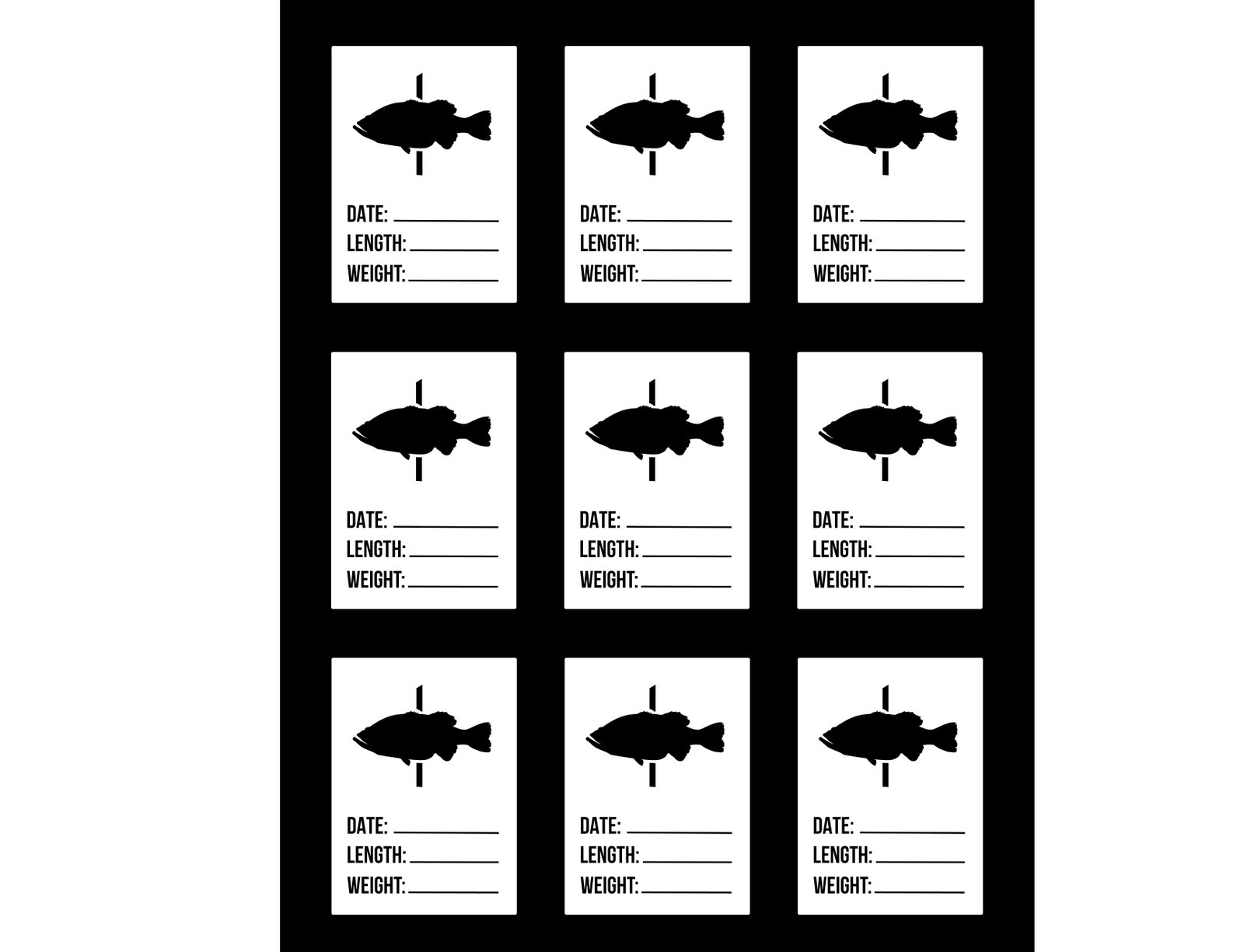 WORKING CLASS ZERO — Travel Ready Big Bass Board (BLACK)